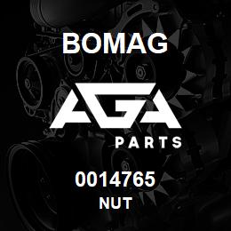 0014765 Bomag Nut | AGA Parts