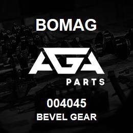 004045 Bomag Bevel gear | AGA Parts