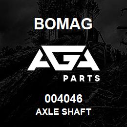 004046 Bomag Axle shaft | AGA Parts