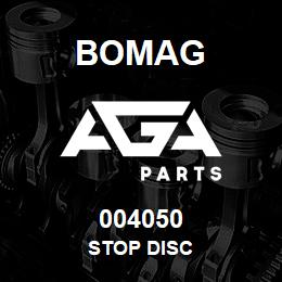 004050 Bomag Stop disc | AGA Parts