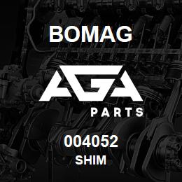 004052 Bomag Shim | AGA Parts