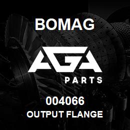 004066 Bomag Output flange | AGA Parts