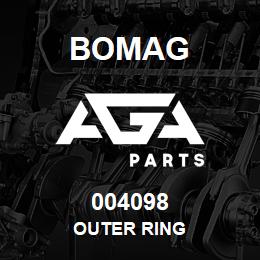 004098 Bomag Outer ring | AGA Parts