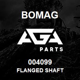 004099 Bomag Flanged shaft | AGA Parts