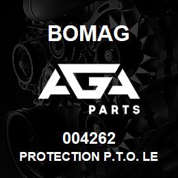 004262 Bomag Protection P.T.O. left | AGA Parts