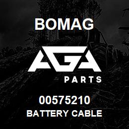 00575210 Bomag Battery cable | AGA Parts
