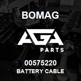 00575220 Bomag Battery cable | AGA Parts