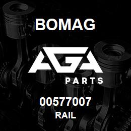 00577007 Bomag Rail | AGA Parts