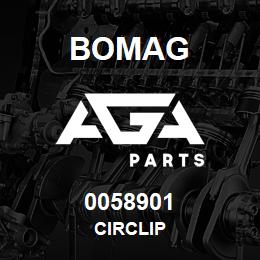0058901 Bomag Circlip | AGA Parts