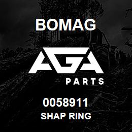 0058911 Bomag SHAP RING | AGA Parts