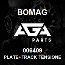 006409 Bomag Plate+track tensioner | AGA Parts