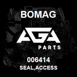 006414 Bomag Seal,access | AGA Parts