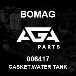 006417 Bomag Gasket,water tank | AGA Parts
