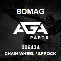 006434 Bomag Chain wheel / sprocket | AGA Parts