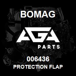 006436 Bomag Protection flap | AGA Parts