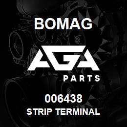006438 Bomag Strip terminal | AGA Parts