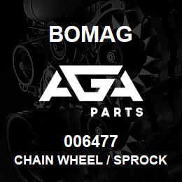 006477 Bomag Chain wheel / sprocket | AGA Parts