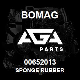 00652013 Bomag Sponge rubber | AGA Parts