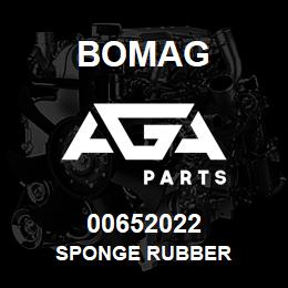 00652022 Bomag Sponge rubber | AGA Parts