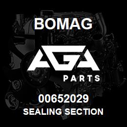 00652029 Bomag Sealing section | AGA Parts