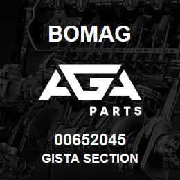 00652045 Bomag Gista section | AGA Parts