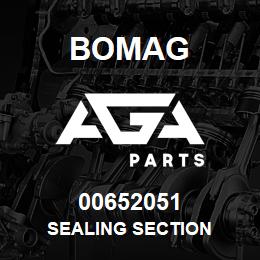00652051 Bomag Sealing section | AGA Parts