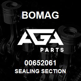 00652061 Bomag Sealing section | AGA Parts