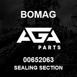 00652063 Bomag Sealing section | AGA Parts