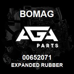 00652071 Bomag Expanded rubber | AGA Parts