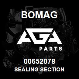 00652078 Bomag Sealing section | AGA Parts