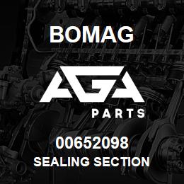 00652098 Bomag Sealing section | AGA Parts