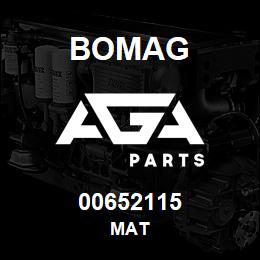 00652115 Bomag Mat | AGA Parts