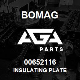 00652116 Bomag Insulating plate | AGA Parts