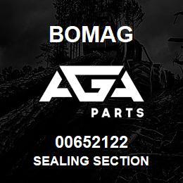 00652122 Bomag Sealing section | AGA Parts