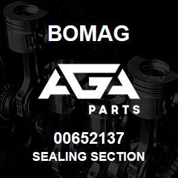 00652137 Bomag Sealing section | AGA Parts