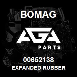 00652138 Bomag Expanded rubber | AGA Parts