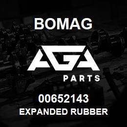 00652143 Bomag Expanded rubber | AGA Parts