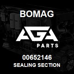 00652146 Bomag Sealing section | AGA Parts