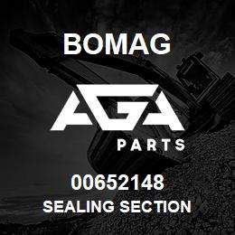 00652148 Bomag Sealing section | AGA Parts