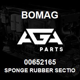00652165 Bomag Sponge rubber section | AGA Parts