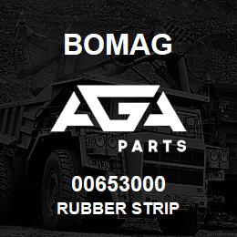 00653000 Bomag Rubber strip | AGA Parts