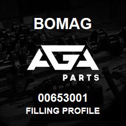 00653001 Bomag Filling profile | AGA Parts