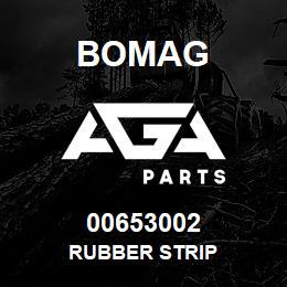 00653002 Bomag Rubber strip | AGA Parts