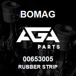 00653005 Bomag Rubber strip | AGA Parts