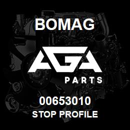 00653010 Bomag Stop profile | AGA Parts