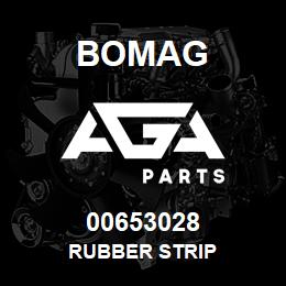 00653028 Bomag Rubber strip | AGA Parts