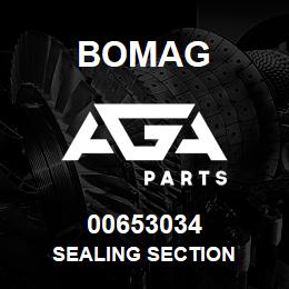00653034 Bomag Sealing section | AGA Parts