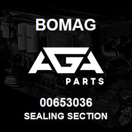 00653036 Bomag Sealing section | AGA Parts
