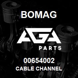 00654002 Bomag Cable channel | AGA Parts