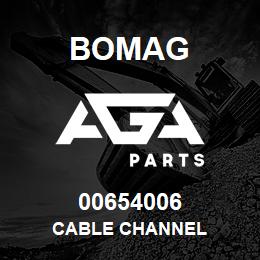 00654006 Bomag Cable channel | AGA Parts